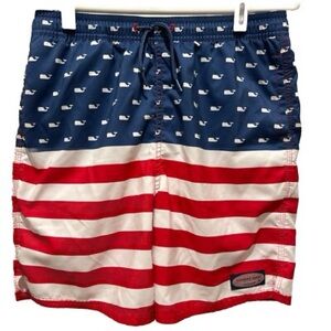 Vineyard Vines Patriotic Swim Trunks